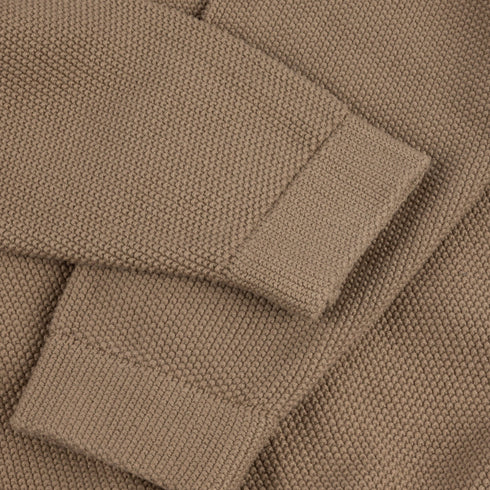 Dime Knitted Pique Sweater - Camel - Streetart.fr