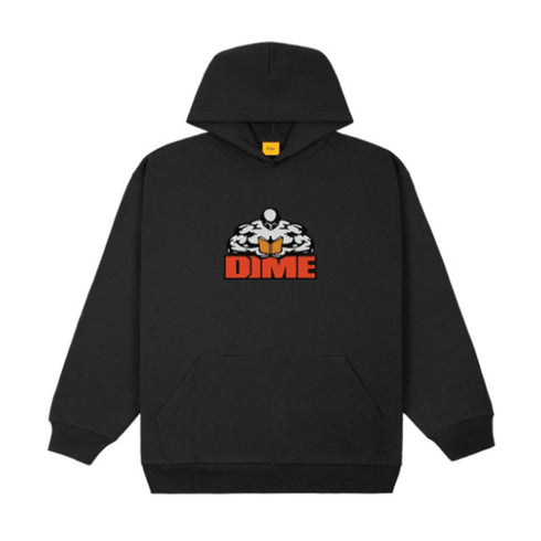 Dime Knowledge Is Power Hoodie - Black - Streetart.fr