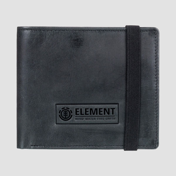 Element Strapper Leather Wallet Brown - Streetart.fr