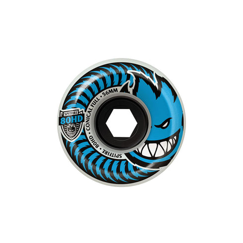 Spitfire Wheels ( Jeu De 4 ) Conical Full 56Mm 80Hd - Natural