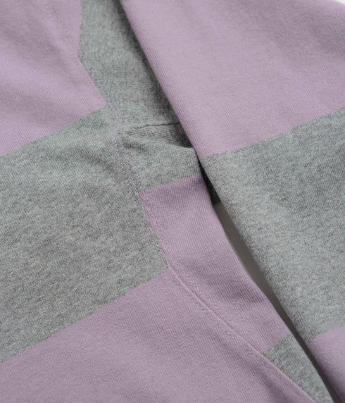 Gramicci Langdon Rugby Shirt - Heather / Purple - Streetart.fr