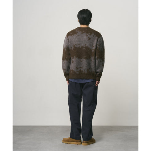 Gramicci Mohair Splatter Sweater - Slate Splatter - Streetart.fr