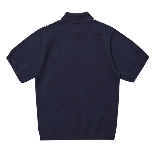 Helas Bronx Knit Polo - navy — vue 2