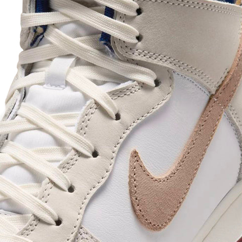 Nike SB Dunk High Pro Qs Beyond - White / Ivory / Sand Dune — vue 4