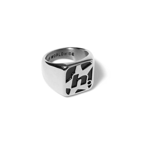 Huf H Star Ring Silver - Streetart.fr