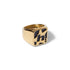 Huf H Star Ring Silver - Streetart.fr
