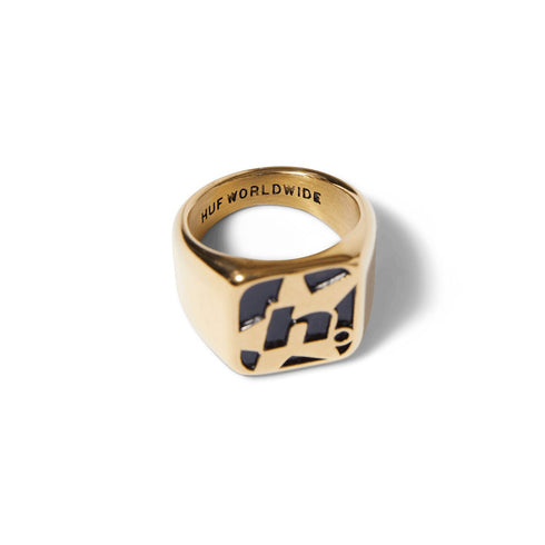 Huf H Star Ring Silver - Streetart.fr