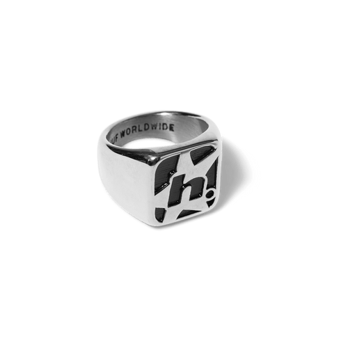 Huf H Star Ring Silver - Streetart.fr