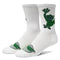 Huf Stuck On You Crew Socks - White - Streetart.fr