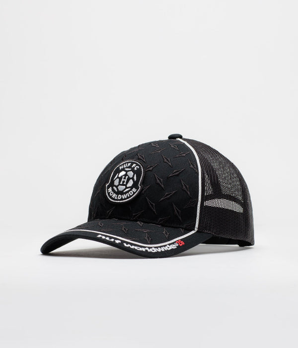 Huf Urethan Trucker Cap - Black - Streetart.fr