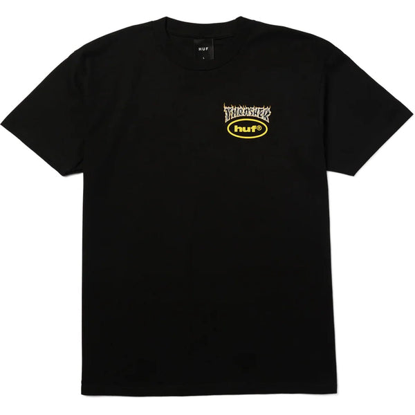 Huf X Thrasher Meltdown - Black - Streetart.fr