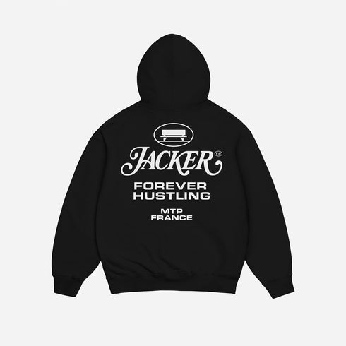 Jacker Collective Hoodie - Black - Streetart.fr