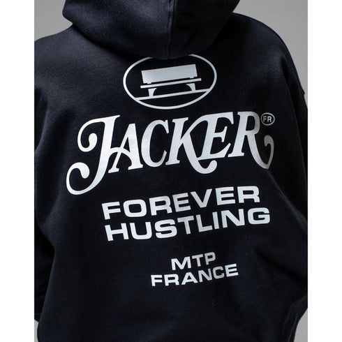 Jacker Collective Hoodie - Black - Streetart.fr