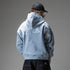 Jacker - D.Birds Cooper Hoodie Zip - Blue - Streetart.fr