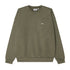 Obey Lowercase Pigment Crew - Pigment Deep Lichen Green