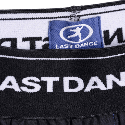 Last Dance Parachute Boxer Ld-001 - Black / Blue Stiching - Streetart.fr