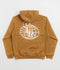 Last Resort Ab Altlas Monogram Hoodie - Golden Brown / White - Streetart.fr