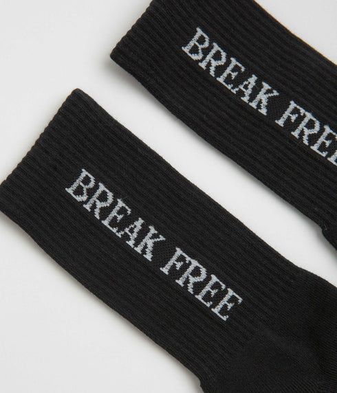 Last Resort Ab Break Free Socks - Black / White - Streetart.fr
