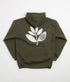 Magenta Chenille Hoodie - Khaki - Streetart.fr