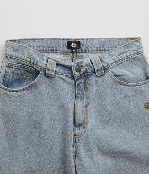 Magenta Og Denim Short - Blue - Streetart.fr