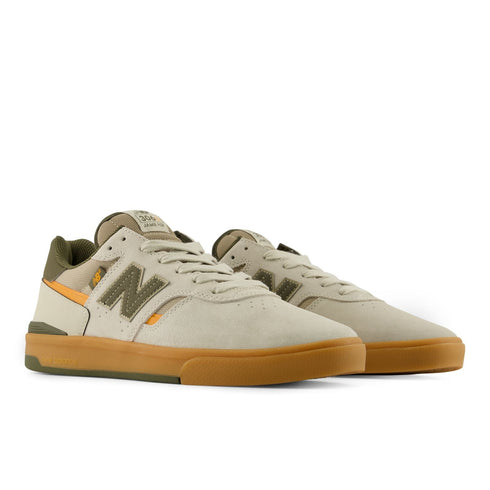 New Balance Numeric Nm 306 Cup Jamie Foy - Timberwolf / Dark Moss - Streetart.fr