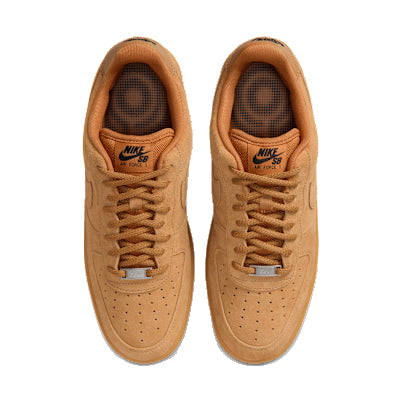 Nike SB Air Force 1 - Flax / Flax / Black / Gum Light Brown - Streetart.fr