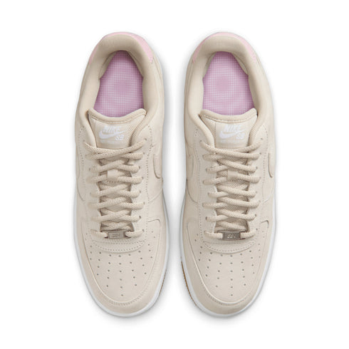 Nike SB Air Force 1 - Light Orewood Brown / White / Pink Foam - Streetart.fr