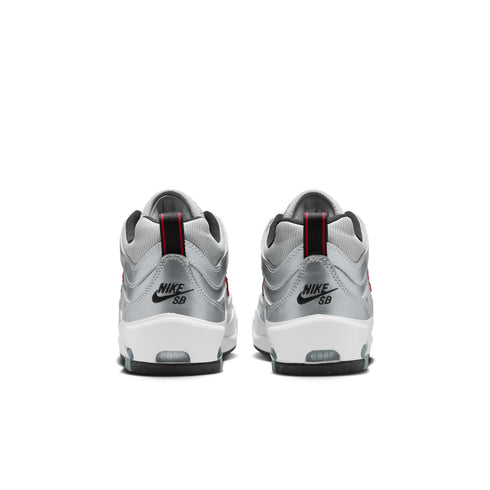 Nike SB Air Max Ishod 2 - Metallic Silver / Varsity Red / Metallic Si - Streetart.fr