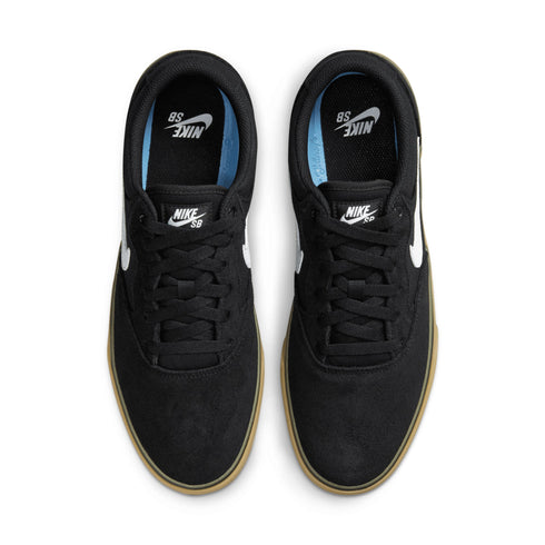 Nike SB Chron 2 Black / White-Black-Gum Light Brown - Streetart.fr