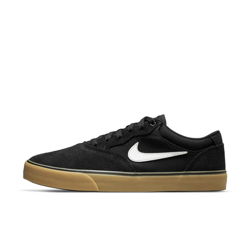 Nike SB Chron 2 Black / White-Black-Gum Light Brown - Streetart.fr