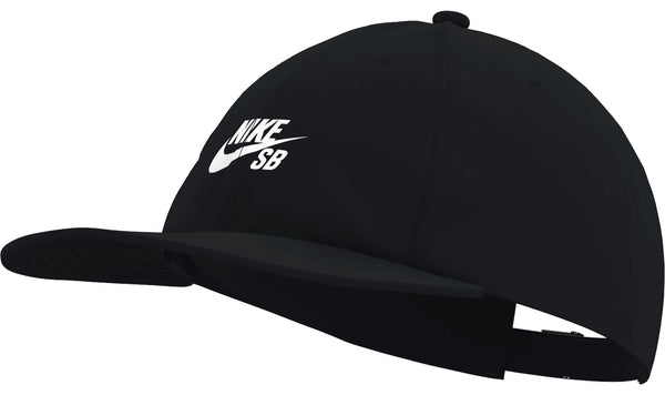 Nike SB Club Cap - Black / White - Streetart.fr
