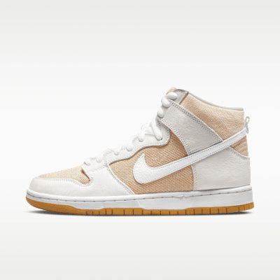 Nike SB Dunk High Pro Iso - Natural / White-Natural-Natural - Streetart.fr