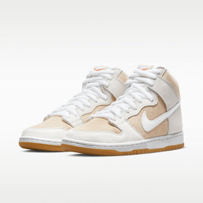 Nike SB Dunk High Pro Iso - Natural / White-Natural-Natural - Streetart.fr