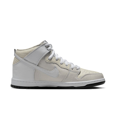 Nike SB Dunk High Pro Qs Antihero White / White-Black - Streetart.fr