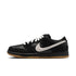 Nike SB Dunk Low Pro - Black / White / Black -Gum Light Brown - Streetart.fr