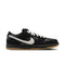 Nike SB Dunk Low Pro - Black / White / Black -Gum Light Brown - Streetart.fr