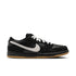 Nike SB Dunk Low Pro - Black / White / Black -Gum Light Brown - Streetart.fr