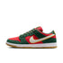 Nike SB Dunk Low Pro Prm Sonics Fir / White-University Gold-Fire Red - Streetart.fr