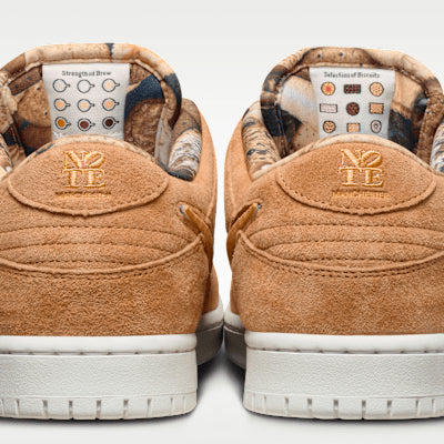 Nike SB Dunk Low Pro Qs Note - Flax / Honey Combs - Streetart.fr
