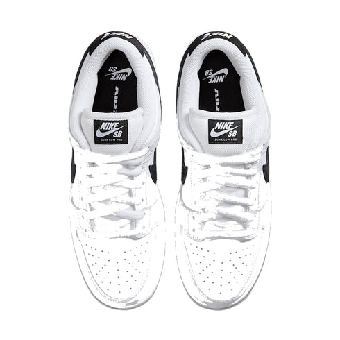 Nike SB Dunk Low Pro White / Black - White - Black - Streetart.fr