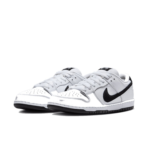 Nike SB Dunk Low Pro White / Black - White - Black - Streetart.fr