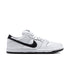 Nike SB Dunk Low Pro White / Black - White - Black - Streetart.fr