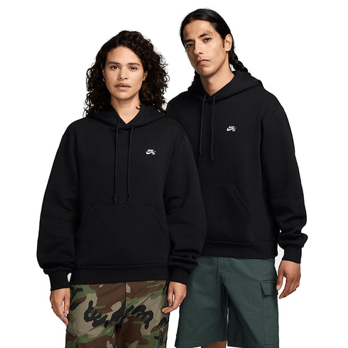 Nike SB Essential Logo Fleece - Po Black / White - Streetart.fr