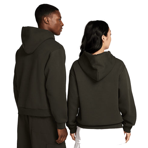 Nike SB Essential Logo Fleece Po Hood - Sequoia / White - Streetart.fr