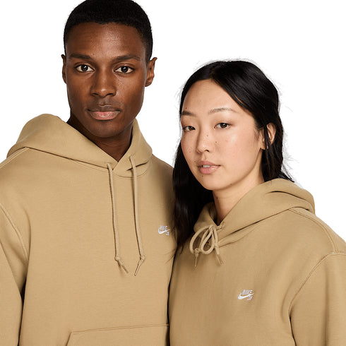 Nike SB Essential Logo Fleece Po - Parachute Beige / White - Streetart.fr