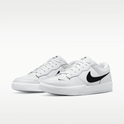 Nike SB Force 58 Prm L White / Black / White - White - Streetart.fr