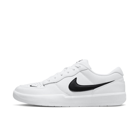 Nike SB Force 58 Prm L White / Black / White - White - Streetart.fr