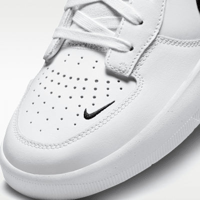 Nike SB Force 58 Prm White / Black White White - Streetart.fr