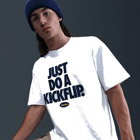 Nike SB Max90 Koston Just Do A Kickflip - White - Streetart.fr