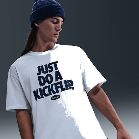 Nike SB Max90 Koston Just Do A Kickflip - White - Streetart.fr